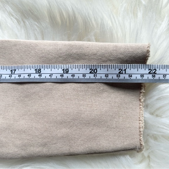 NEW Frank & Eileen Sz S PATRICK POPOVER HENLEY- CAMEL Sweatshirt Raw Cut Relaxed - Picture 11 of 17